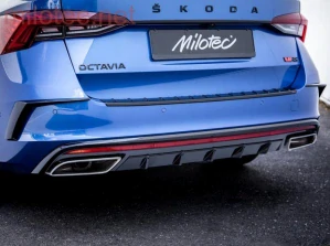 Lemy výstupu vzduchu, černý lesklý "klavírlak" - Škoda Octavia IV. RS