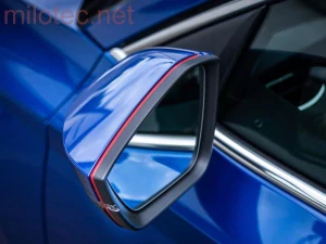 Design lišta zpětných zrcátek, červená - Škoda Enyaq 2019 –›