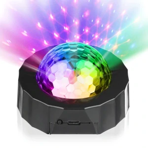 Mini USB bezdrátová disco koule 