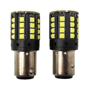 Bílá LED žárovka BA15D, CANBUS, 44 SMD, 1ks