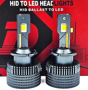 LED D4S a D4R 6000K autožárovky 2x60W, sada 2ks