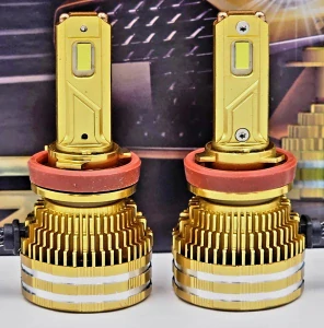 LED autožárovky H11 A9 COB canbus 40000lm 2x200W 6000K, sada 2ks