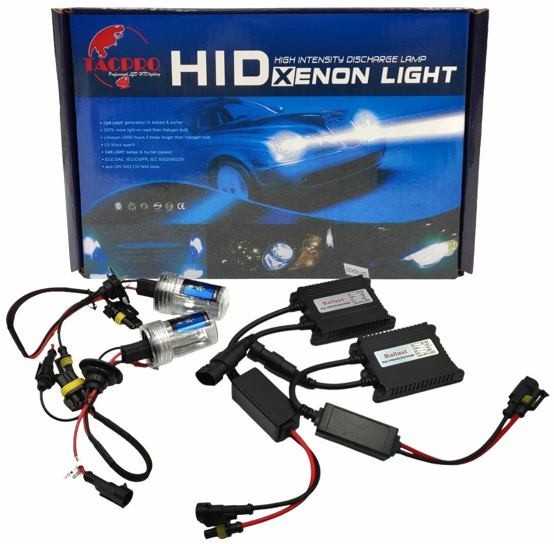 AKCE - XENONY HID H7 SLIM - Přestavbová sada 4300K, 12V, slim ballast