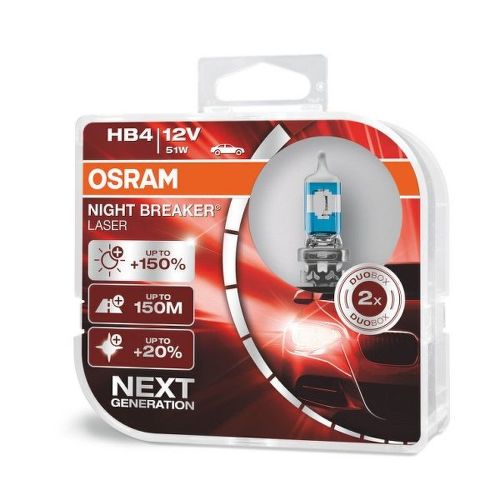 Autožárovky HB4 OSRAM NightBreaker Unlimited 51W