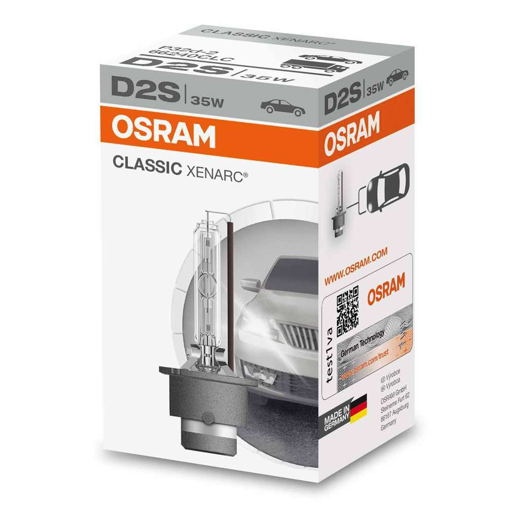Xenonová výbojka D2S Osram Classic Xenarc 85V 35W P32d-2 66240 1ks