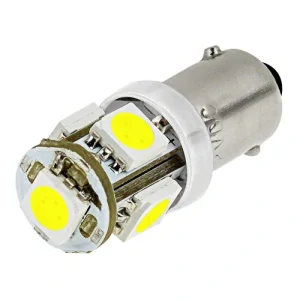 Parkovací světlo BA9S - 5 x LED SMD BÍLÉ, 1ks