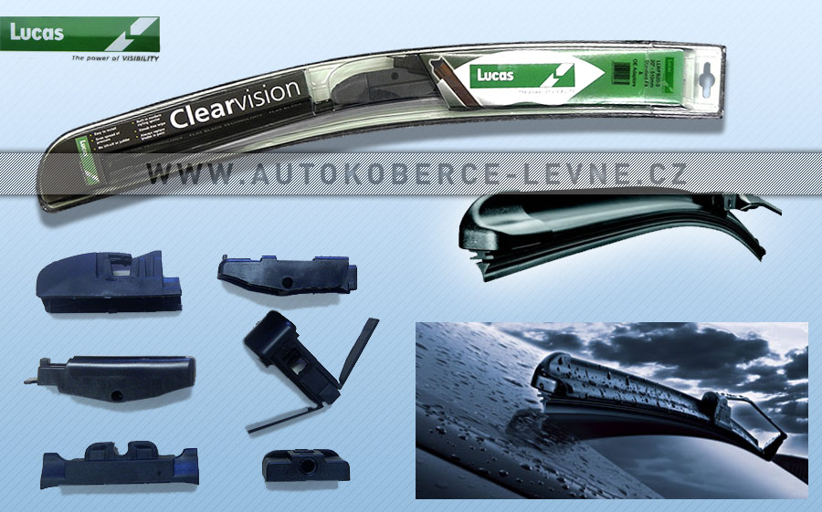VÝPRODEJ: Stěrač FLAT Lucas, délka 610mm