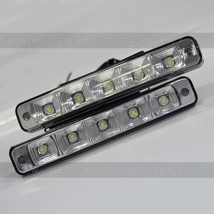 Diodová světla pro denní svícení 5 LED (5W), 83091