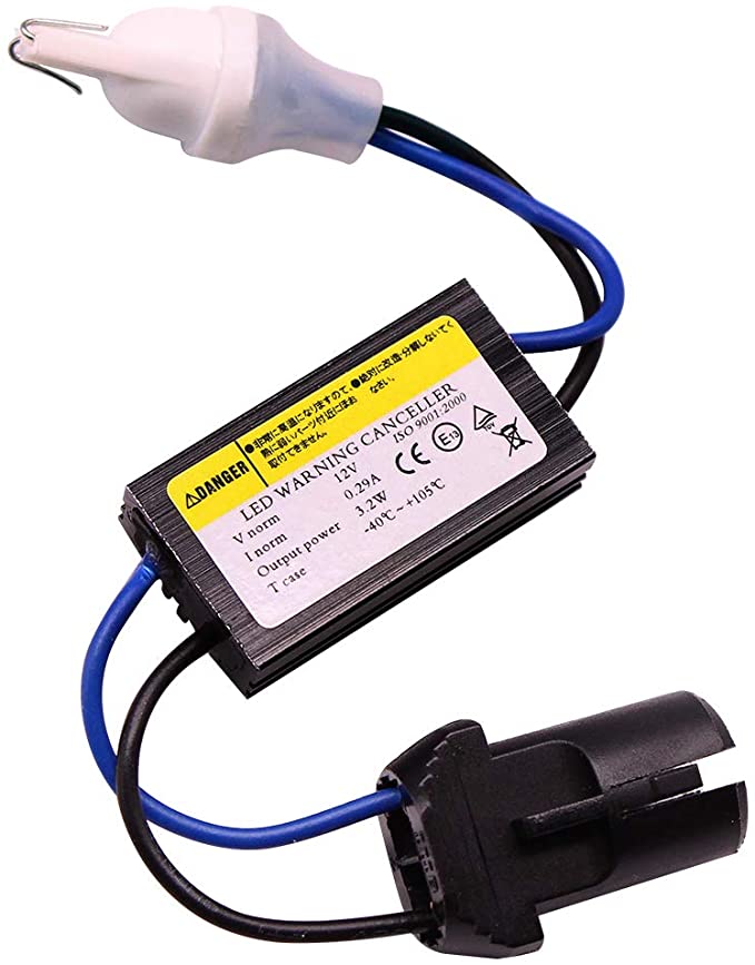 Zátěžový modul pro LED žárovky s paticí T10 W5W