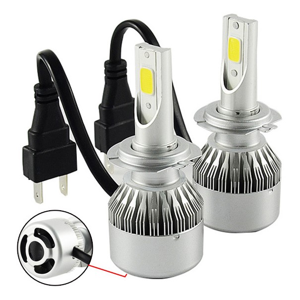 Výprodej - C6 H7 LED headlight 6000k 36W/3800lm 12V