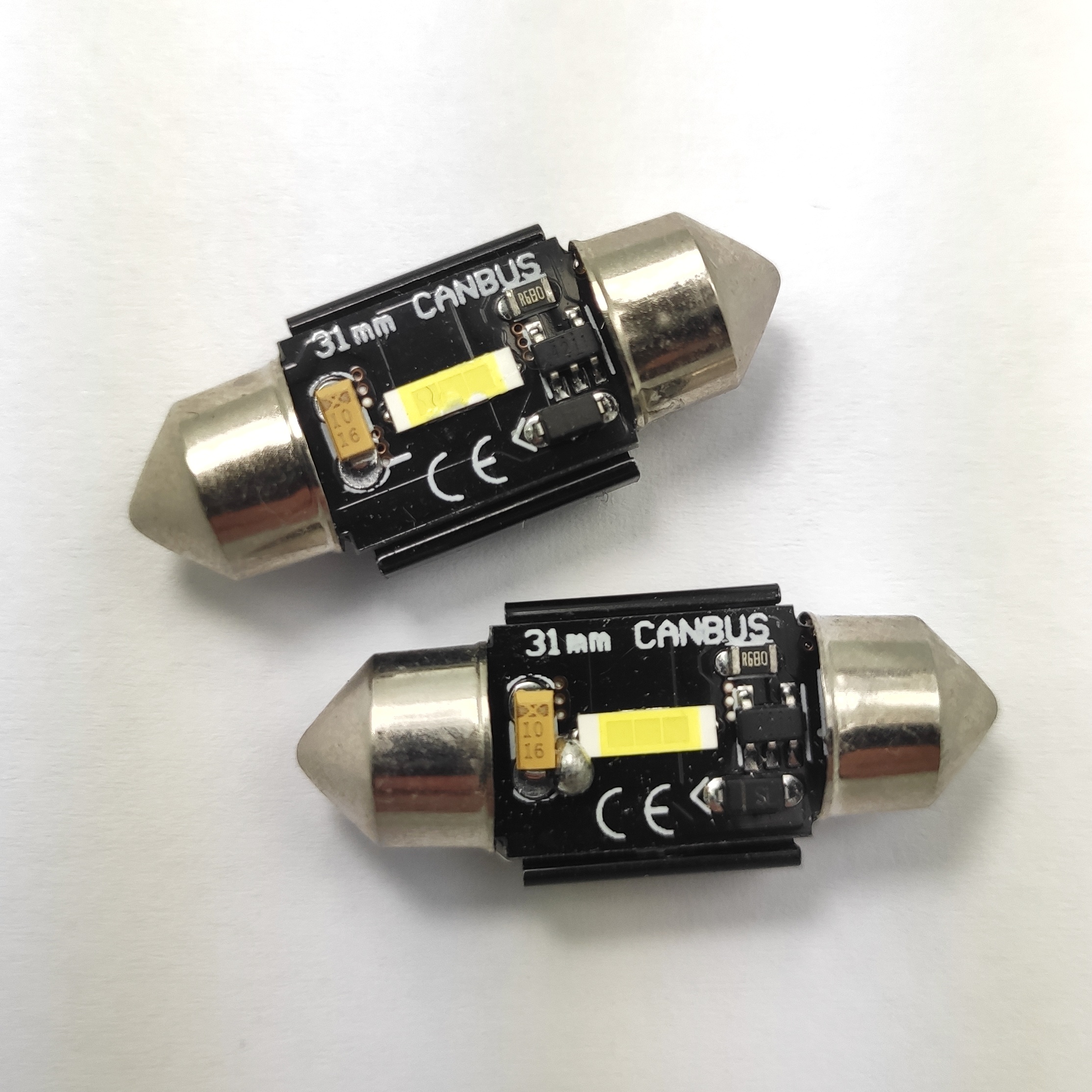 CANBUS sufitka bílá, 3xCSP čip, 31mm, 1ks