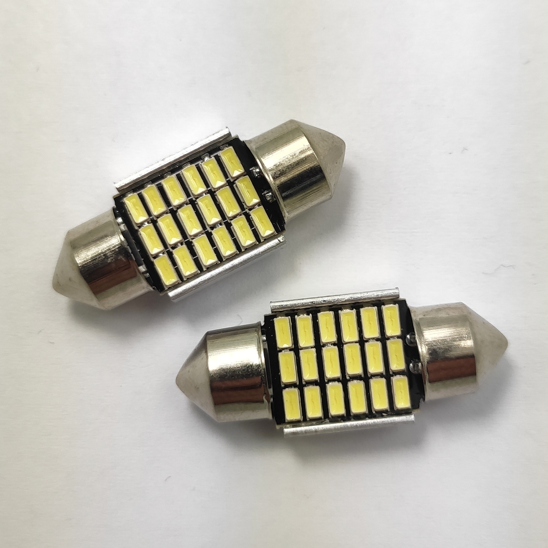 CANBUS sufitka bílá, 18 SMD, 31mm, 1ks