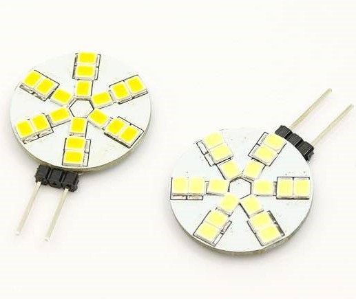 LED žárovka G4 18 SMD 6000K 2835 FLAT