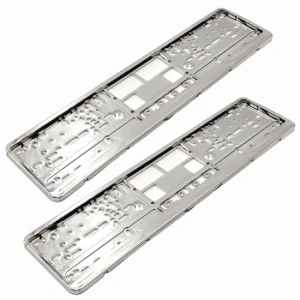 2x Rámeček - podložka pod SPZ, chrom