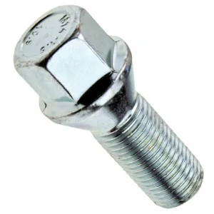 Kolový šroub M14x1,5x33mm, dosedací plocha kužel, klíč 17, pozink, BIMECC