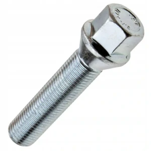 Kolový šroub M14x1,5x50mm, dosedací plocha kužel, klíč 17, pozink, BIMECC