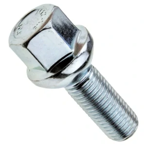 Kolový šroub M12x1,5x30mm, dosedací plocha koule R12, klíč 17, pozink