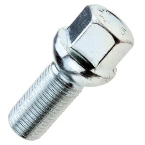 Kolový šroub M14x1,5x27mm, dosedací plocha koule R14, klíč 17, pozink