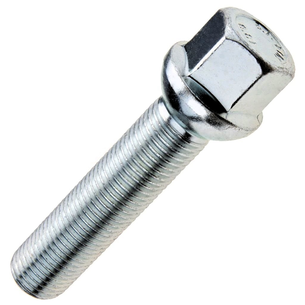 Kolový šroub M14x1,5x47mm, dosedací plocha koule R14, klíč 17, pozink