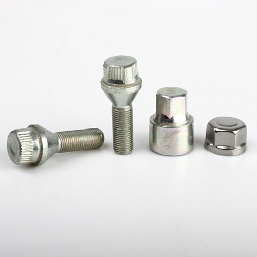 Zajišťovací šrouby SICURIT M12x1,25x28mm, kužel, klíč 17