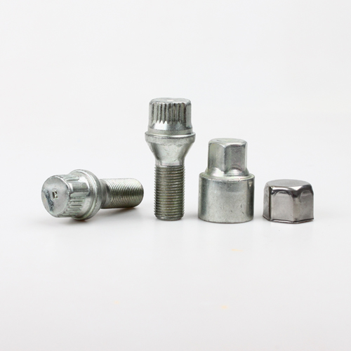 Zajišťovací šrouby SICURIT M14x1,25x28mm, kužel, klíč 17