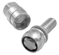 Zajišťovací šrouby SICUBLOC M14x1,5x35mm, koule R14, klíč 17