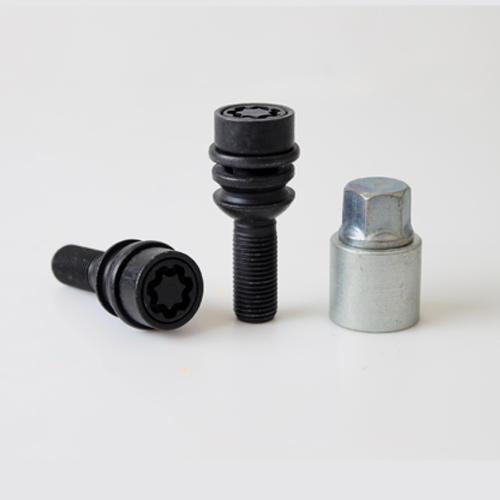 Zajišťovací šrouby SICUSTAR M14x1,5x36mm, kulová R14 (pohyblivá), klíč 19, černé