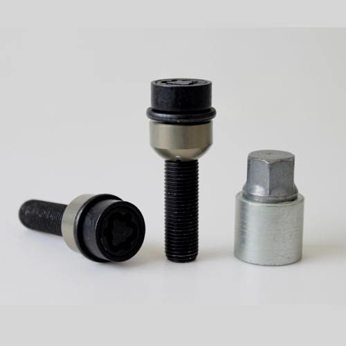 Zajišťovací šrouby SICUSTAR M14x1,5x43mm, kulová R14 (pohyblivá), klíč 19, černé