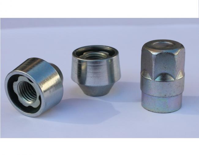 Zajišťovací matice SICUBLOC M12x1,50mm, kužel, otevřená, klíč 17