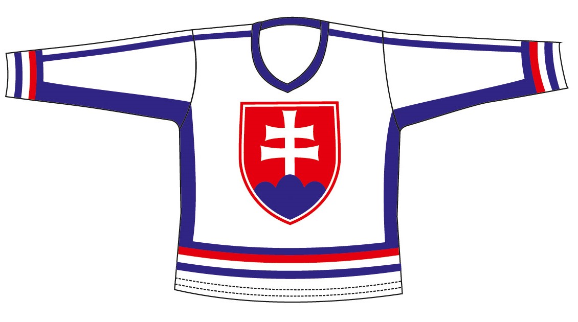 Hokejový dres SR 6, bílý, vel. L