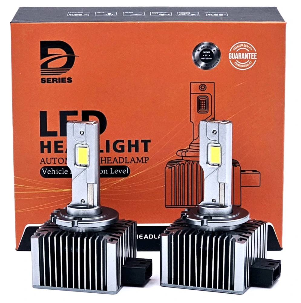 LED D1S 6000K autožárovky 60000lm 2x60W, 2ks