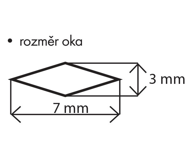 Tahokov rozměry 100 x 25cm - černý