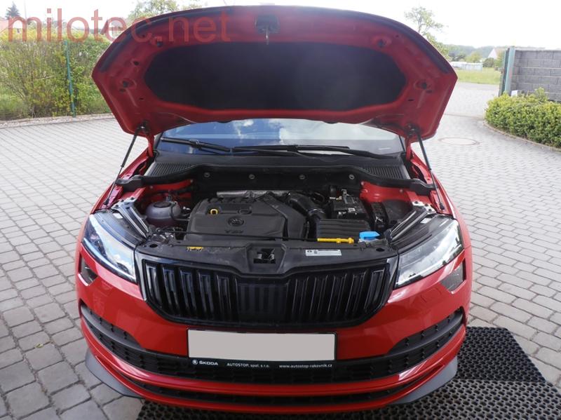 Plynové vzpěry kapoty motoru - Škoda Karoq