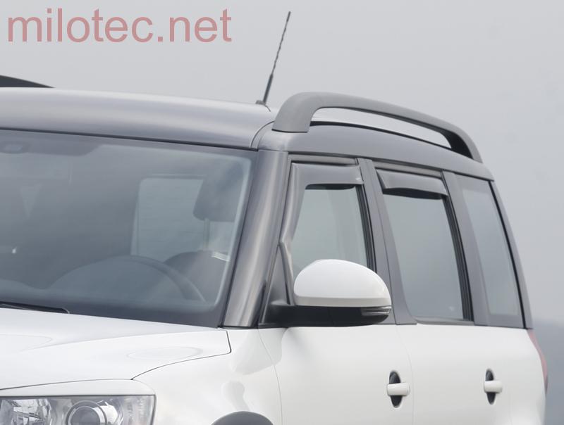 Větrné clony (ofuky), zadní - Škoda Yeti