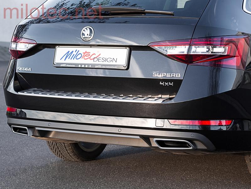 Práh pátých dveří s výstupky, Alu Brush - Škoda Superb III. Combi