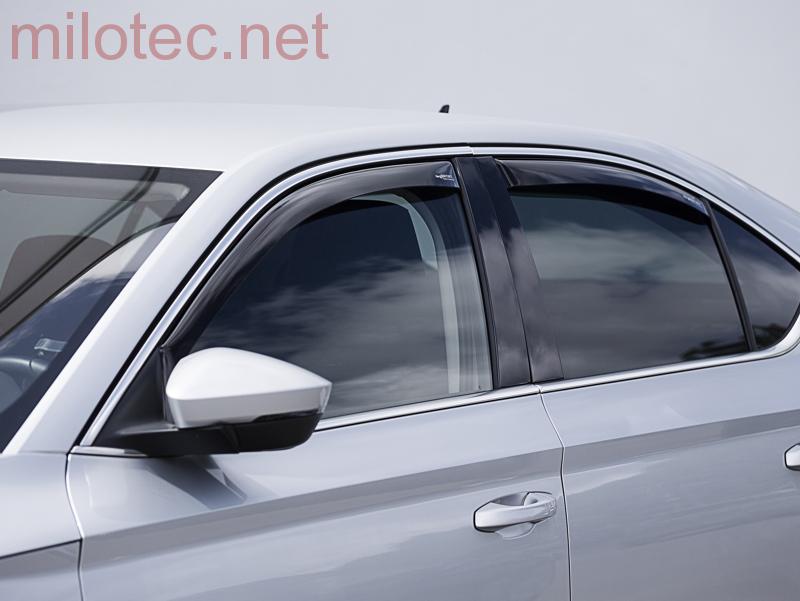 Větrné clony (ofuky), zadní - Škoda Superb III. Limousine