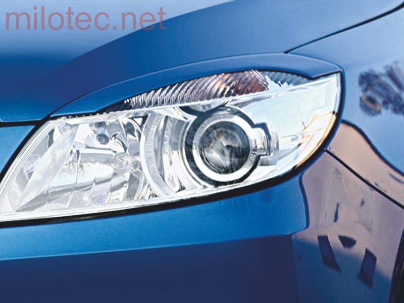 Kryty světlometů (mračítka) - Škoda Roomster Facelift od r.v. 2010