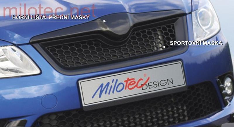 Sportovní maska s černou mřížkou - Škoda Roomster Facelift od r.v. 2010
