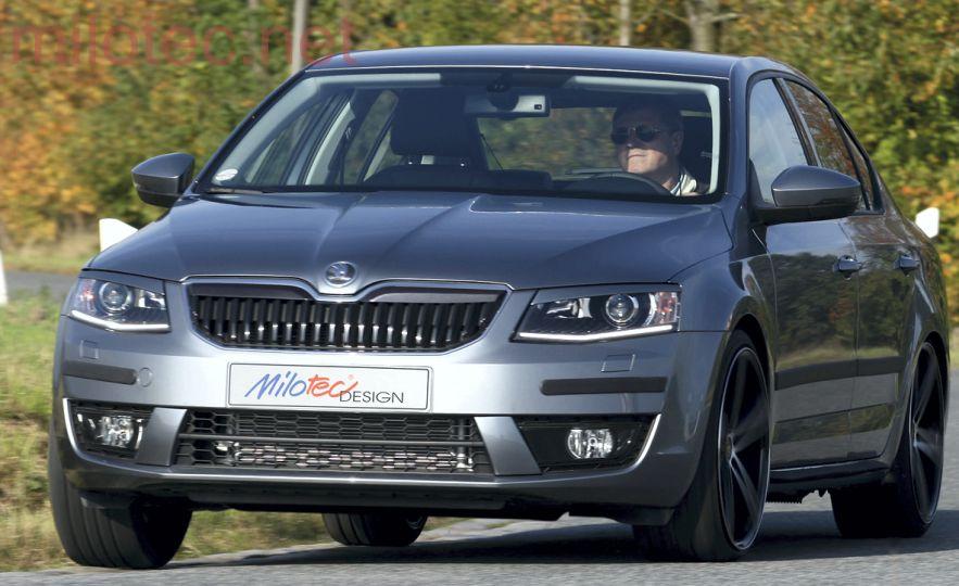 Kryty světlometů (mračítka), černý lesklý "klavírlak" - Škoda Octavia III.