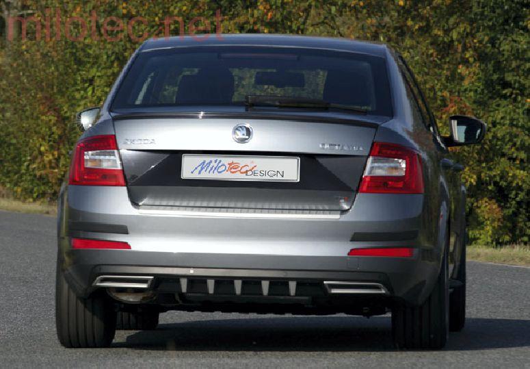 Atrapa výfuku, Alu Brush - Škoda Octavia III.