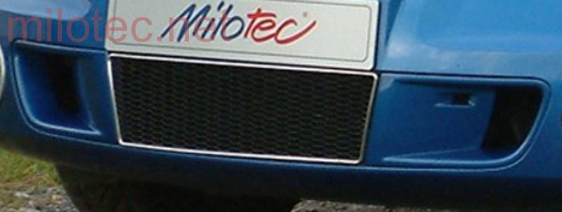 Mřížka nárazníku s bočním sáním, černá metalíza - Škoda Octavia II. RS Lim./Combi