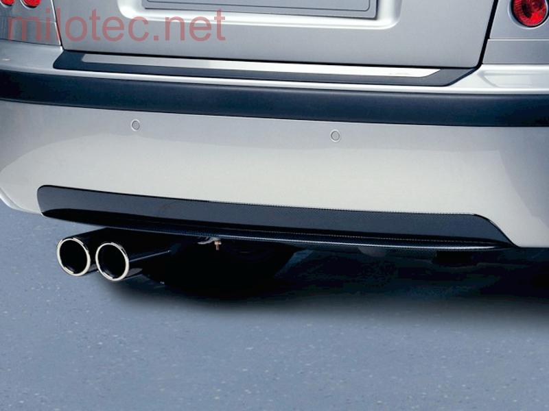 Difuzor zadního nárazníku, černý lesklý "klavírlak" - Škoda Octavia I. Facelift Lim./Combi