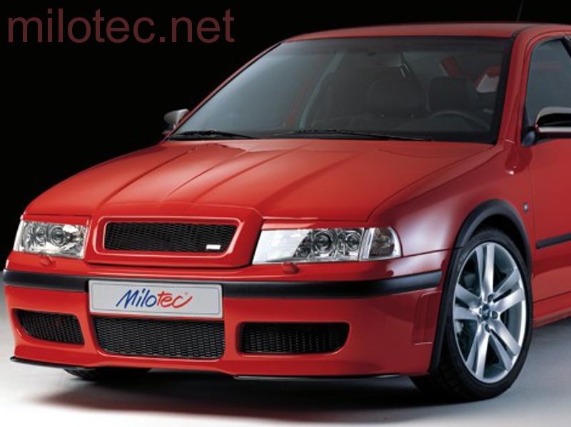 Sportovní maska s černou mřížkou - Škoda Octavia I. Facelift