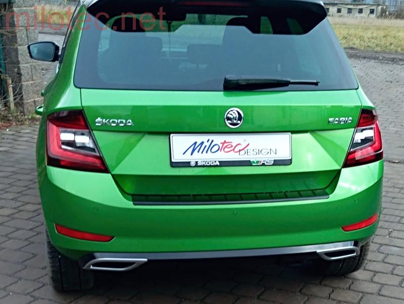 Dummy - koncovky výfuku - Škoda Fabia III. Facelift, Monte Carlo