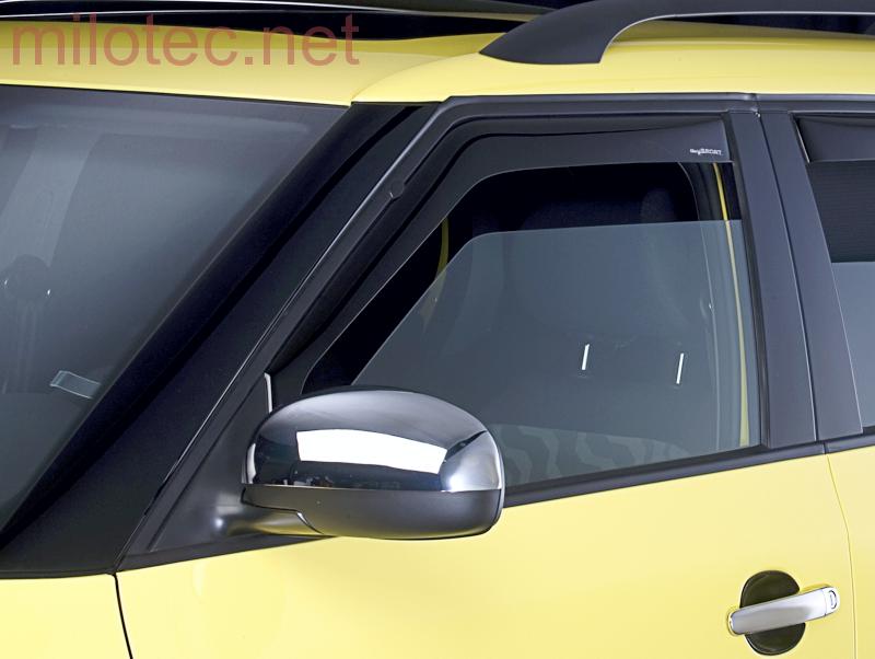 Větrné clony (ofuky), přední - Škoda Fabia II. 