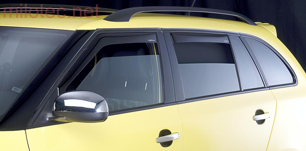 Větrné clony (ofuky), zadní - Škoda Fabia II. Combi/Scout