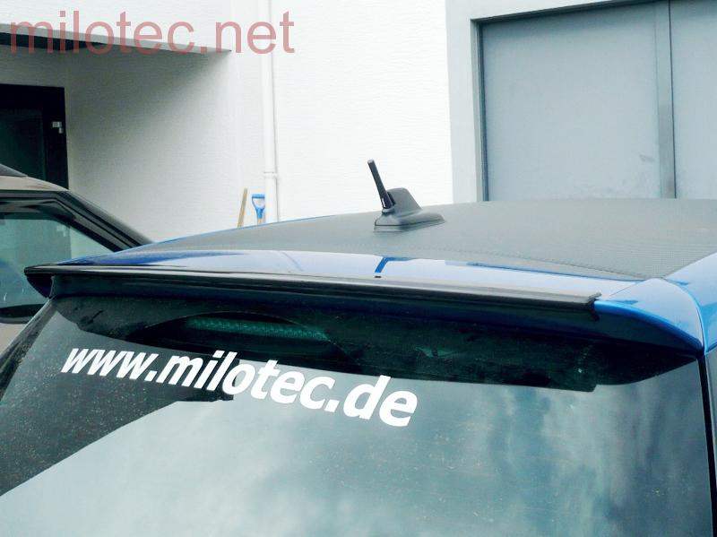 Překryt zadního spoileru, ABS černá metalíza - Škoda Fabia II. RS Lim./Combi