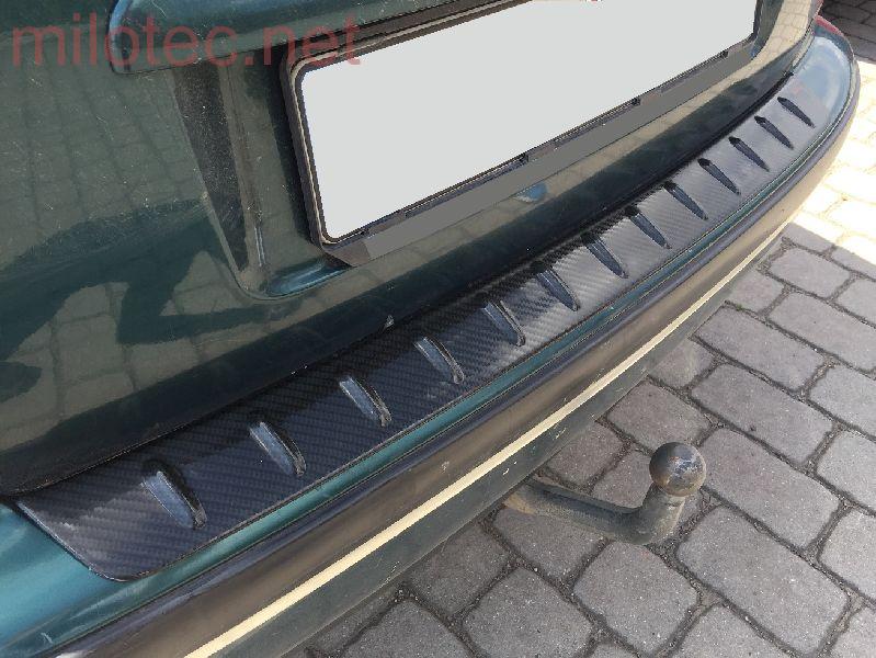 Práh pátých dveří s výstupky, 3D Carbonstyl - Škoda Fabia I. Limousine