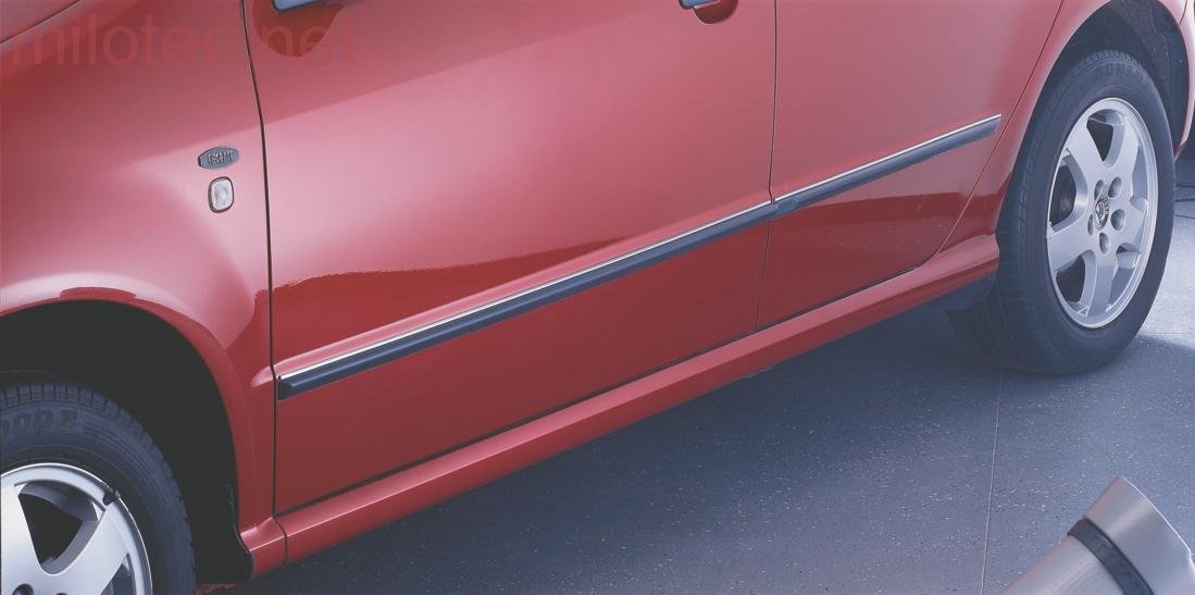 Boční lišty - Škoda Fabia I.