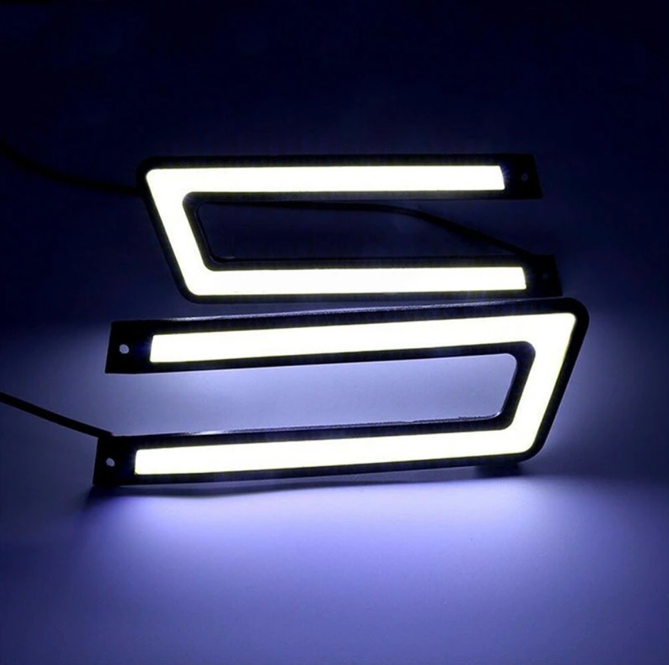 LED COB denní svícení, ultra bright 2x8W